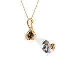 Love Swan with Customized Photos Projection Necklace Pendant Jewelry nowadaysfashion