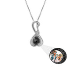 Love Swan with Customized Photos Projection Necklace Pendant Jewelry nowadaysfashion