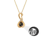 Love Swan with Customized Photos Projection Necklace Pendant Jewelry nowadaysfashion