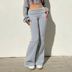 Low Rise Pants Women Slim Fitness Leggings Sweatpants nowadaysfashion