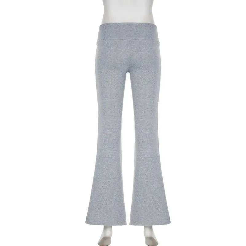 Low Rise Pants Women Slim Fitness Leggings Sweatpants - Blade & Thread