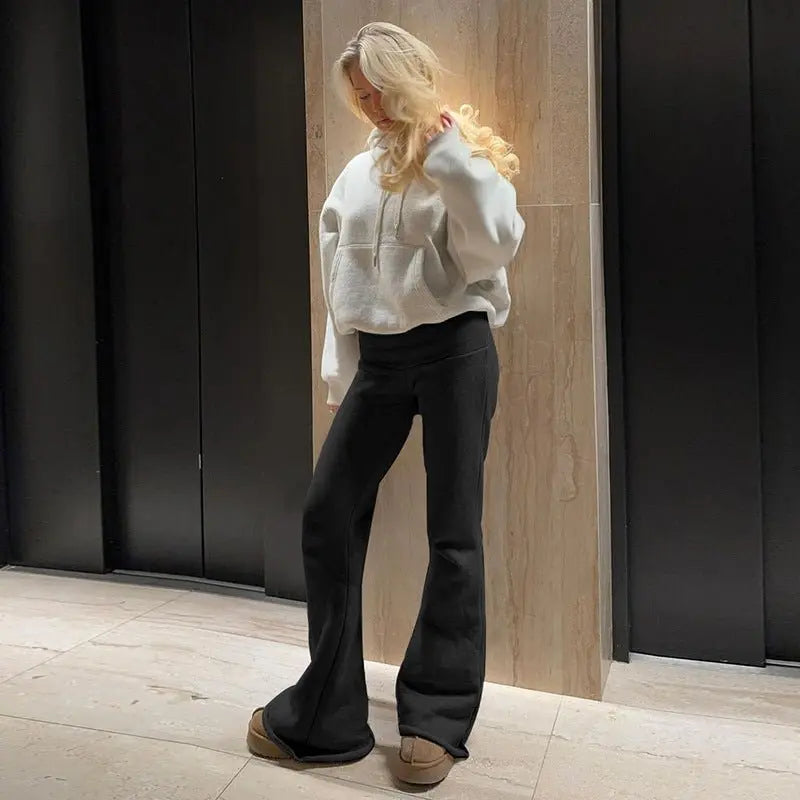 Low Rise Pants Women Slim Fitness Leggings Sweatpants - Blade & Thread