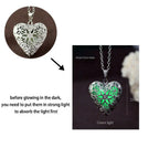 Luminous Dragon Necklace Glowing Night Fluorescence Silver Plated Glow In The Dark Necklace nowadaysfashion