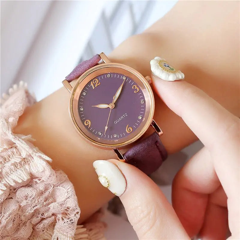 Luminous Watches for Women with Leather Straps and Casual Wear nowadaysfashion