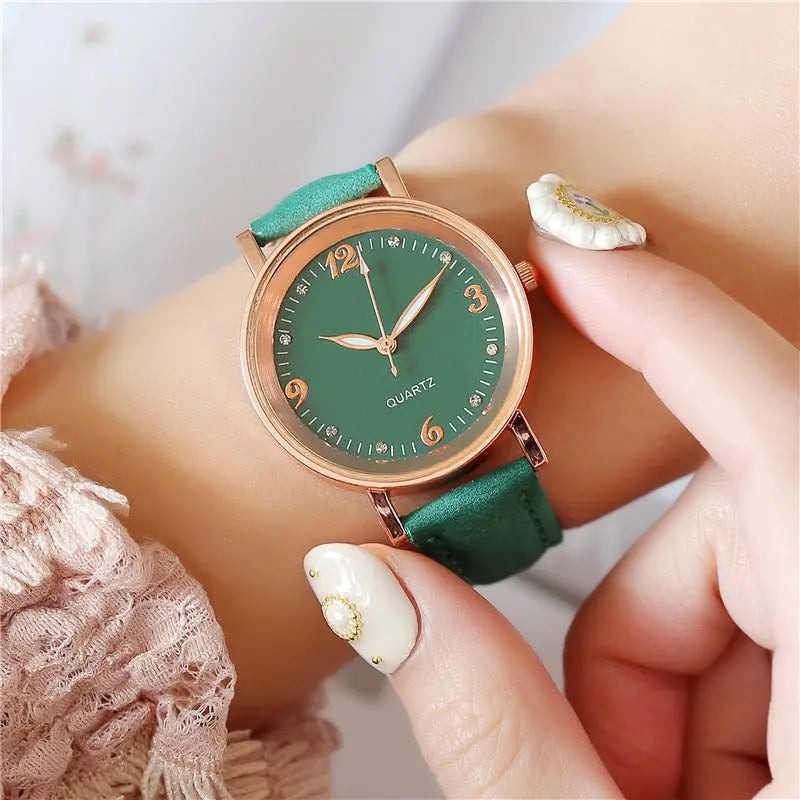 Luminous Watches for Women with Leather Straps and Casual Wear nowadaysfashion