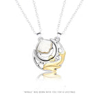 Magnet Stone Shell Men's and Women's Clavicle Fashion Couple Necklace Chains nowadaysfashion