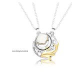 Magnet Stone Shell Men's and Women's Clavicle Fashion Couple Necklace Chains nowadaysfashion