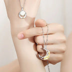 Magnet Stone Shell Men's and Women's Clavicle Fashion Couple Necklace Chains nowadaysfashion