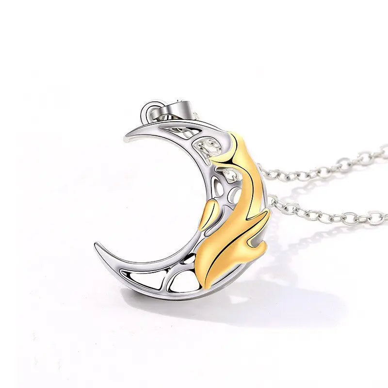 Magnet Stone Shell Men's and Women's Clavicle Fashion Couple Necklace Chains - Blade & Thread