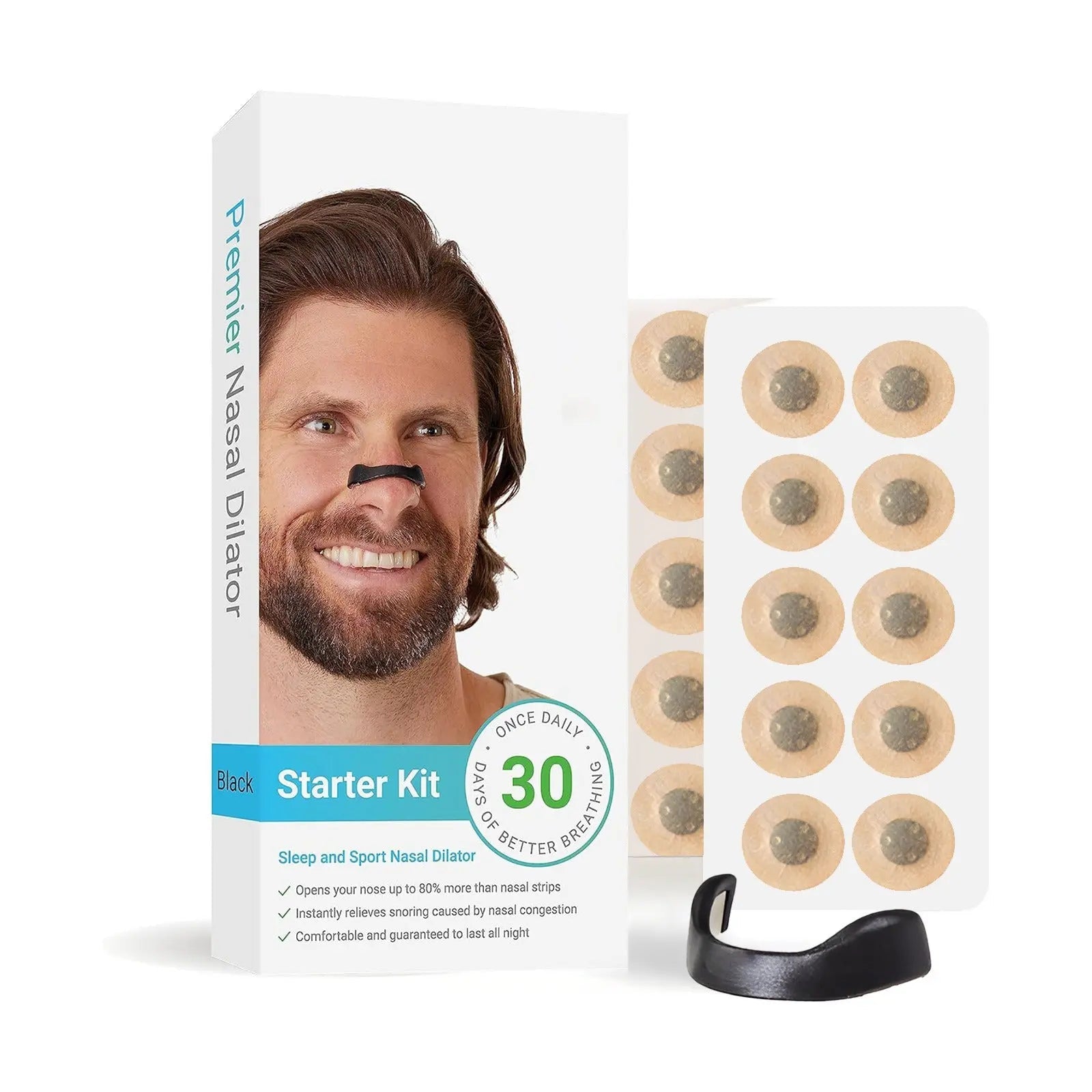 Magnetic Nasal Dilator Strips for Better Sleep - Blade & Thread