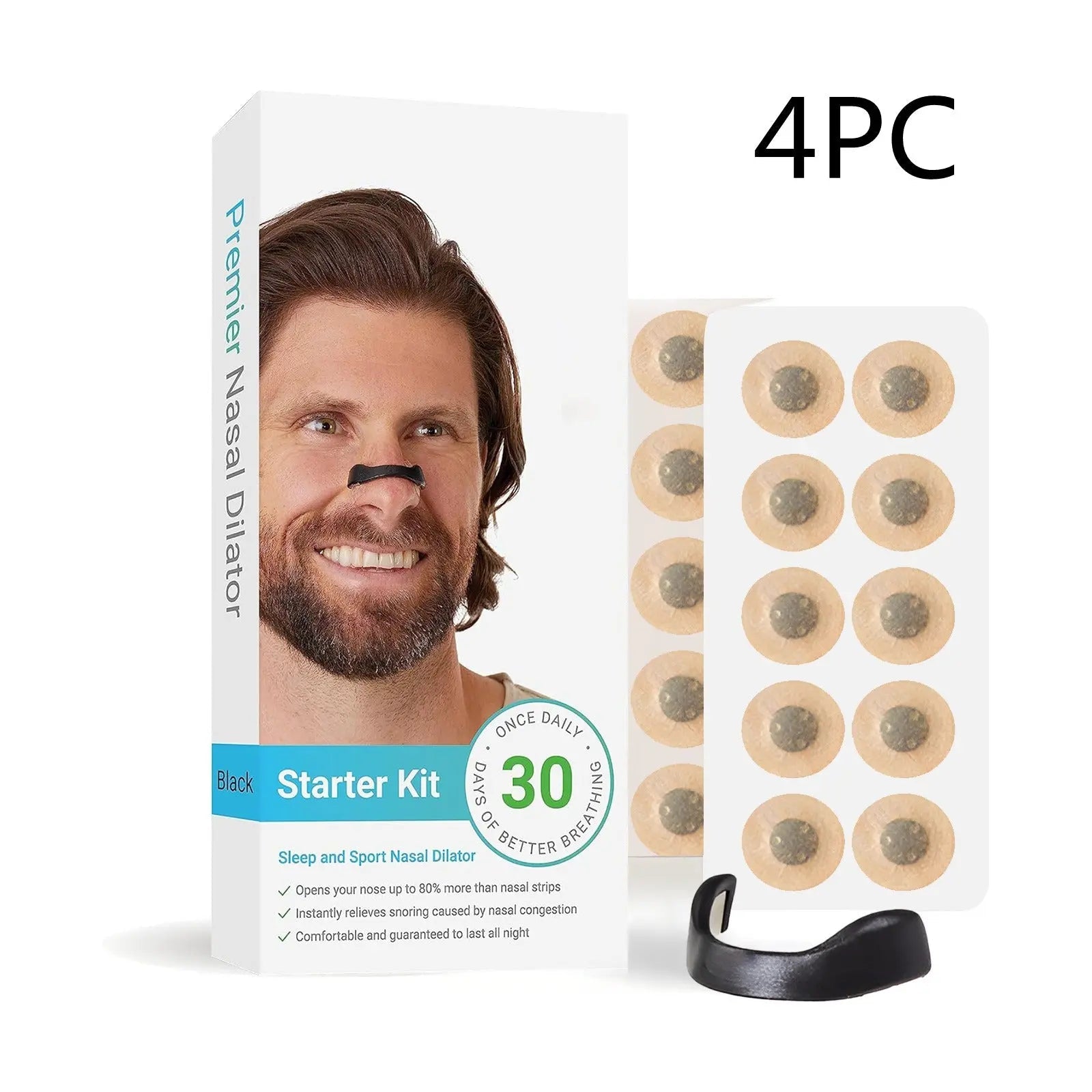 Magnetic Nasal Dilator Strips for Better Sleep - Blade & Thread