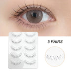 Manga Lashes Soft Natural Eyelashes Thick False Eyelashes nowadaysfashion