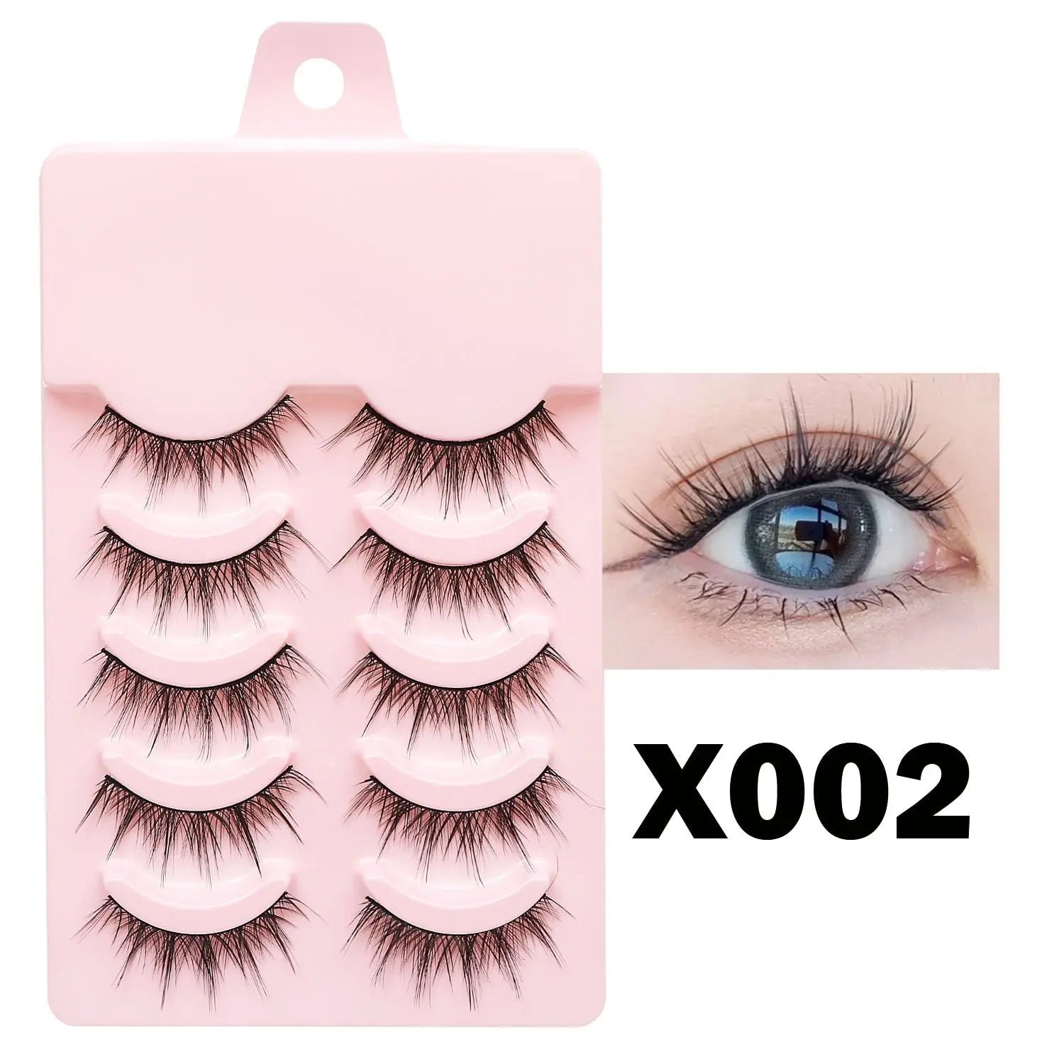 Manga Lashes Soft Natural Eyelashes Thick False Eyelashes nowadaysfashion