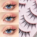 Manga Lashes Soft Natural Eyelashes Thick False Eyelashes nowadaysfashion