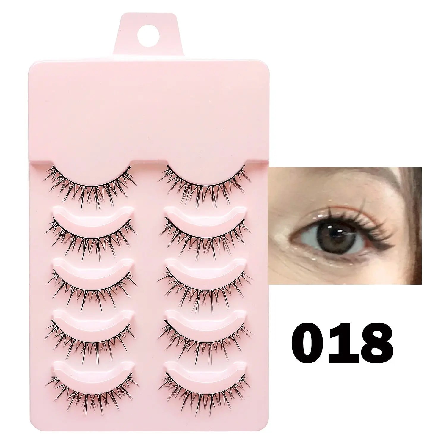Manga Lashes Soft Natural Eyelashes Thick False Eyelashes - Blade & Thread