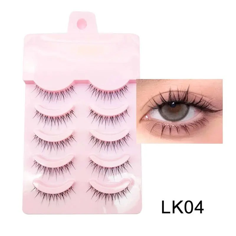 Manga Lashes Soft Natural Eyelashes Thick False Eyelashes nowadaysfashion