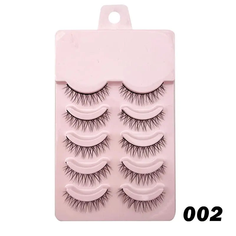 Manga Lashes Soft Natural Eyelashes Thick False Eyelashes - Blade & Thread