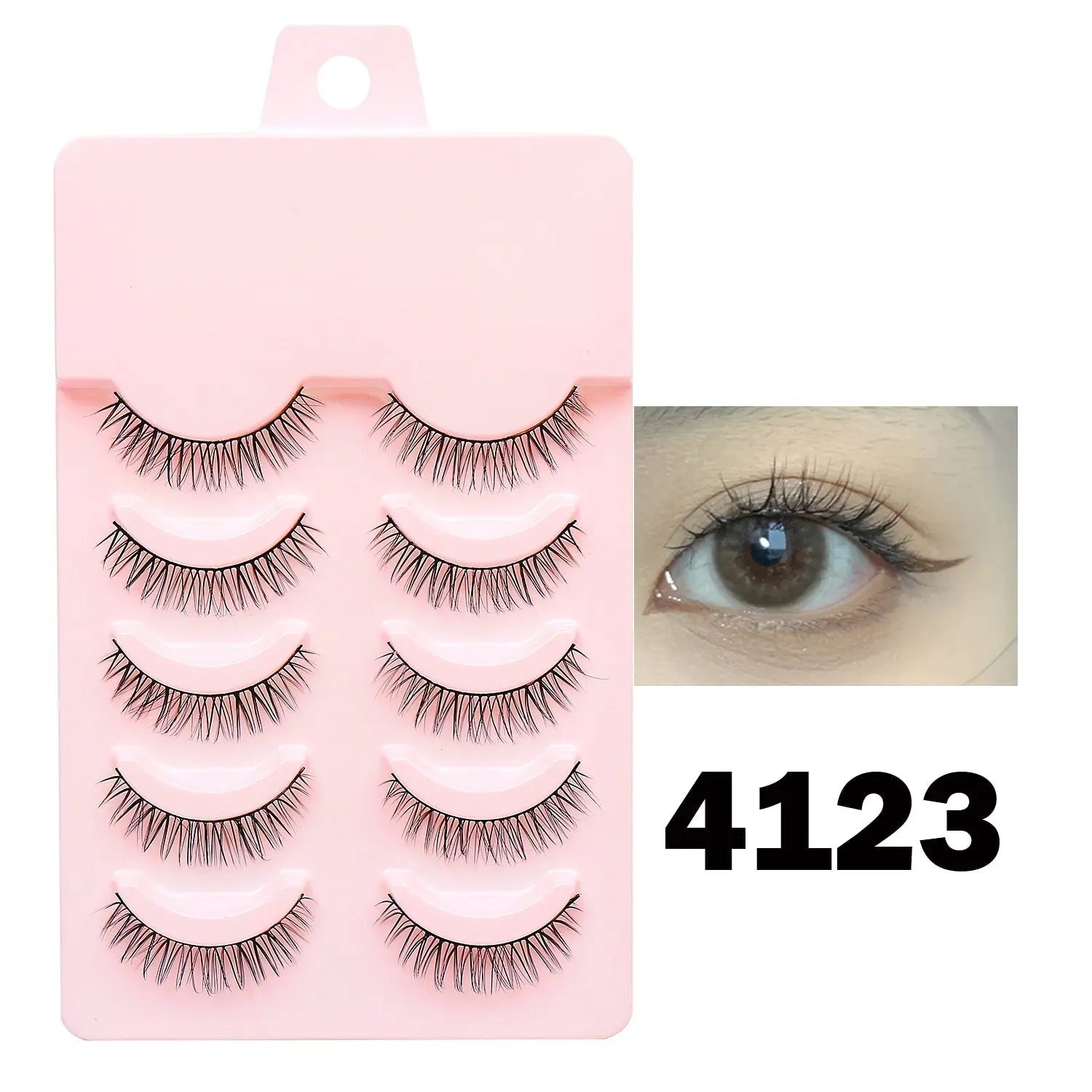 Manga Lashes Soft Natural Eyelashes Thick False Eyelashes nowadaysfashion