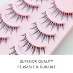 Manga Lashes Soft Natural Eyelashes Thick False Eyelashes nowadaysfashion