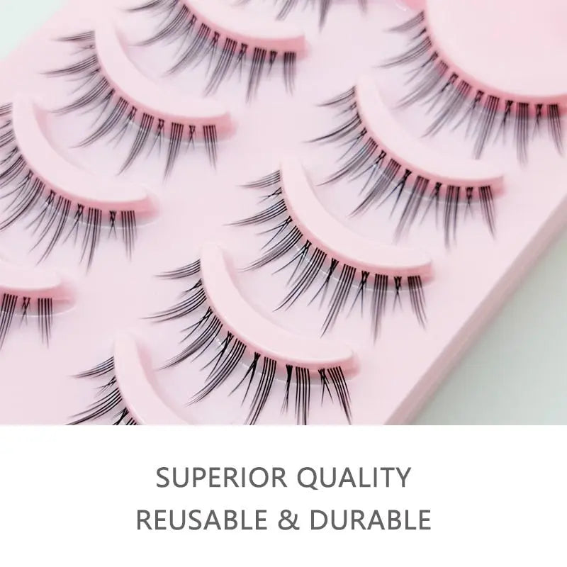 Manga Lashes Soft Natural Eyelashes Thick False Eyelashes nowadaysfashion