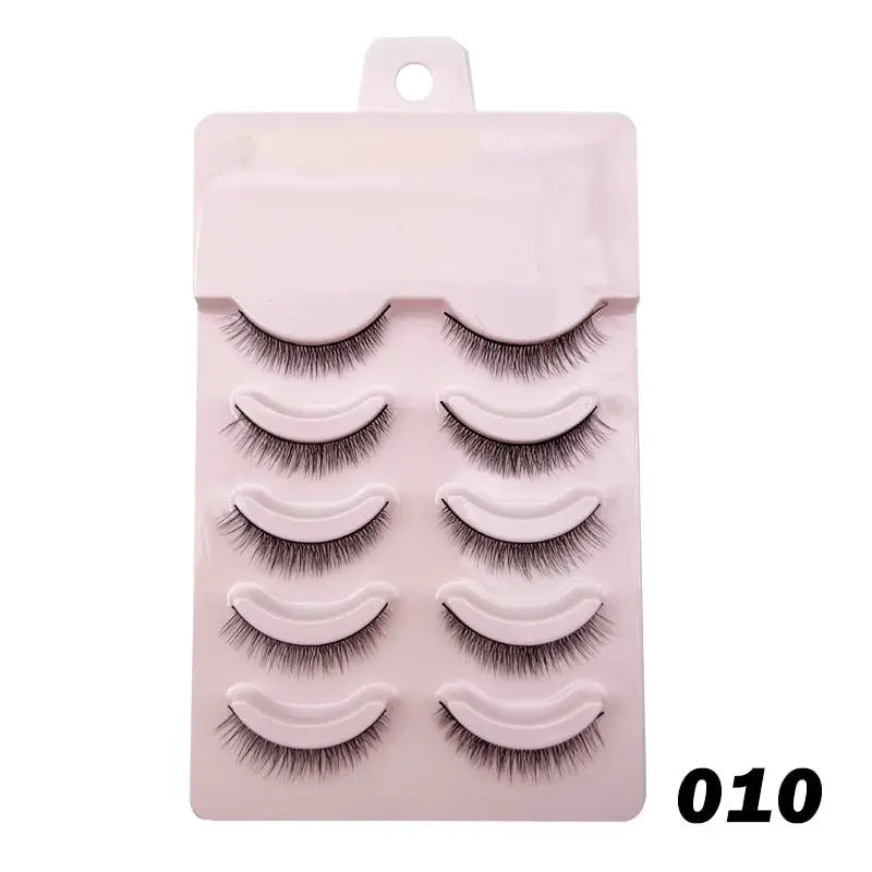 Manga Lashes Soft Natural Eyelashes Thick False Eyelashes - Blade & Thread