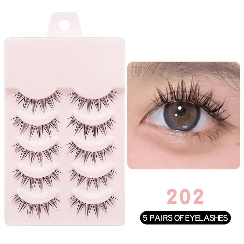 Manga Lashes Soft Natural Eyelashes Thick False Eyelashes nowadaysfashion