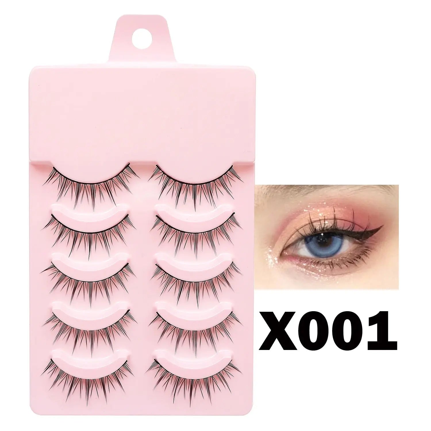 Manga Lashes Soft Natural Eyelashes Thick False Eyelashes nowadaysfashion