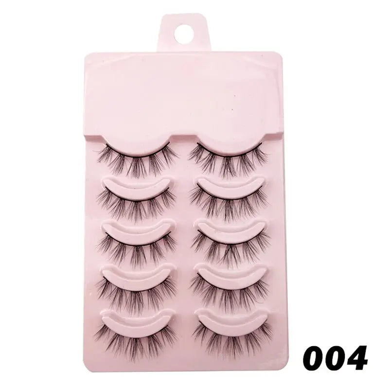 Manga Lashes Soft Natural Eyelashes Thick False Eyelashes - Blade & Thread