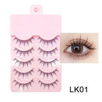 Manga Lashes Soft Natural Eyelashes Thick False Eyelashes nowadaysfashion