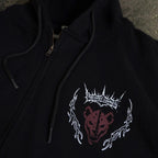 Mantra Zip Up Hoodie Any Means Necessary Clothing