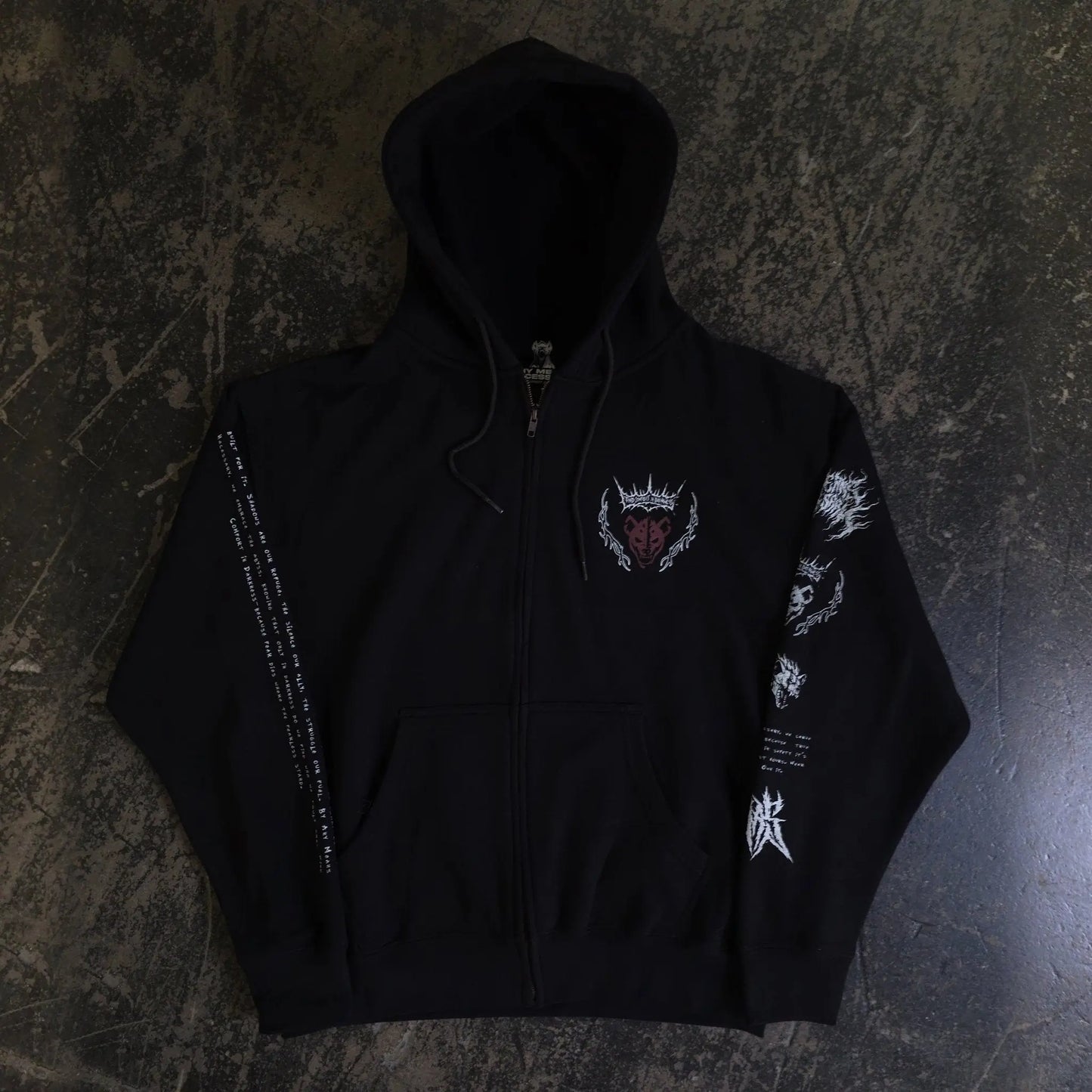 Mantra Zip Up Hoodie - Blade & Thread