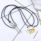 matching necklaces for couples necklaces I Love You Heart-shaped Pendant Choker For Women Gift 1 Pair nowadaysfashion