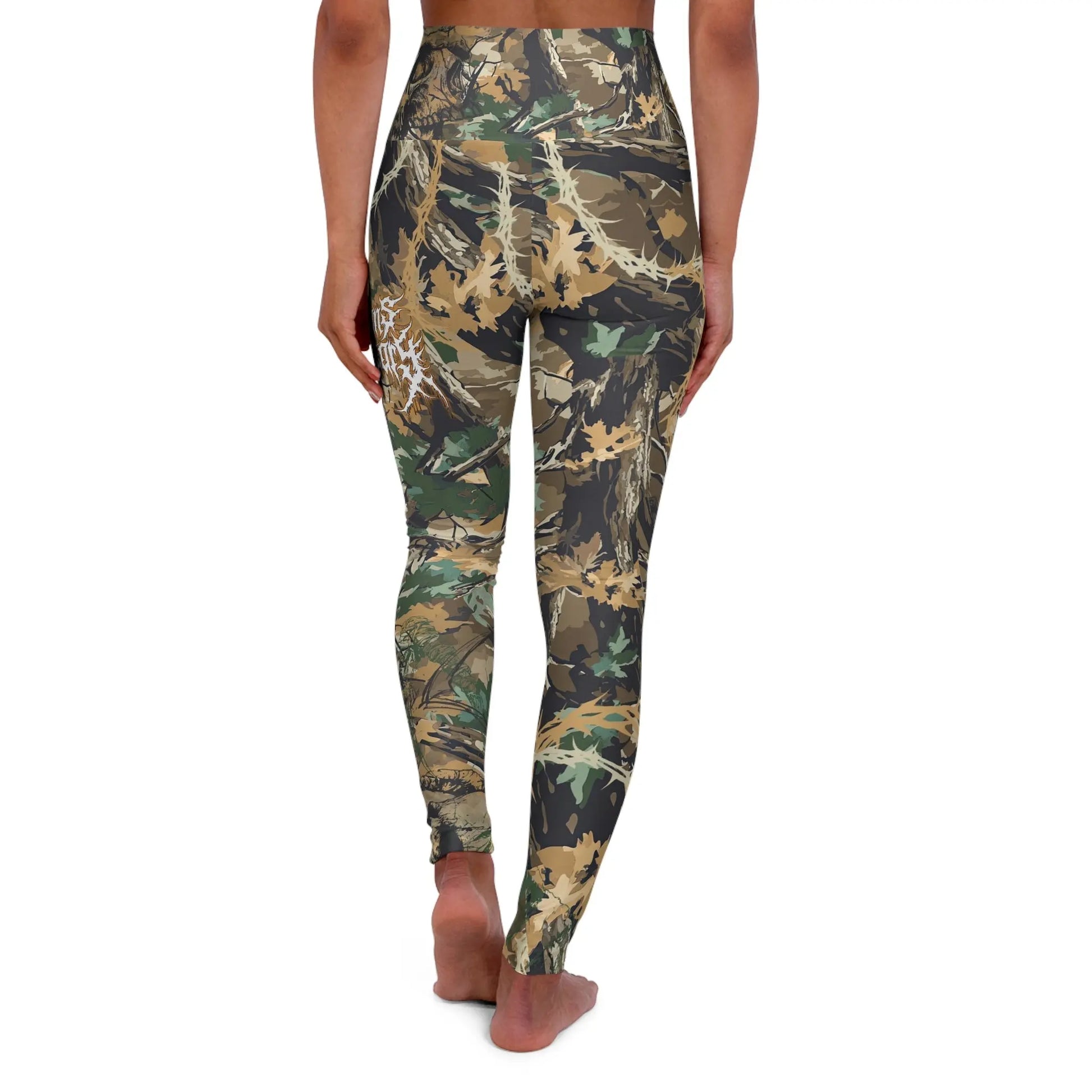 Mayhem Camo High Waisted Yoga Leggings - Blade & Thread