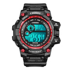 Men Sport Watch High-end Silicone Strap Military Wrist Watch Calendar Waterproof Digital Watch nowadaysfashion
