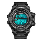 Men Sport Watch High-end Silicone Strap Military Wrist Watch Calendar Waterproof Digital Watch nowadaysfashion