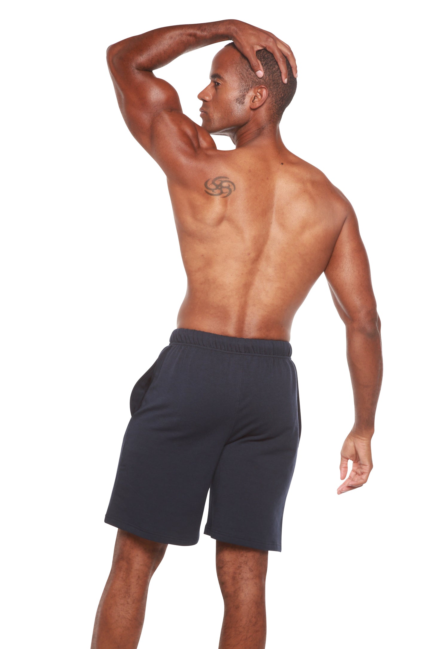 Clearance Men's Bamboo Viscose Fleece Lounge Shorts Spun Bamboo