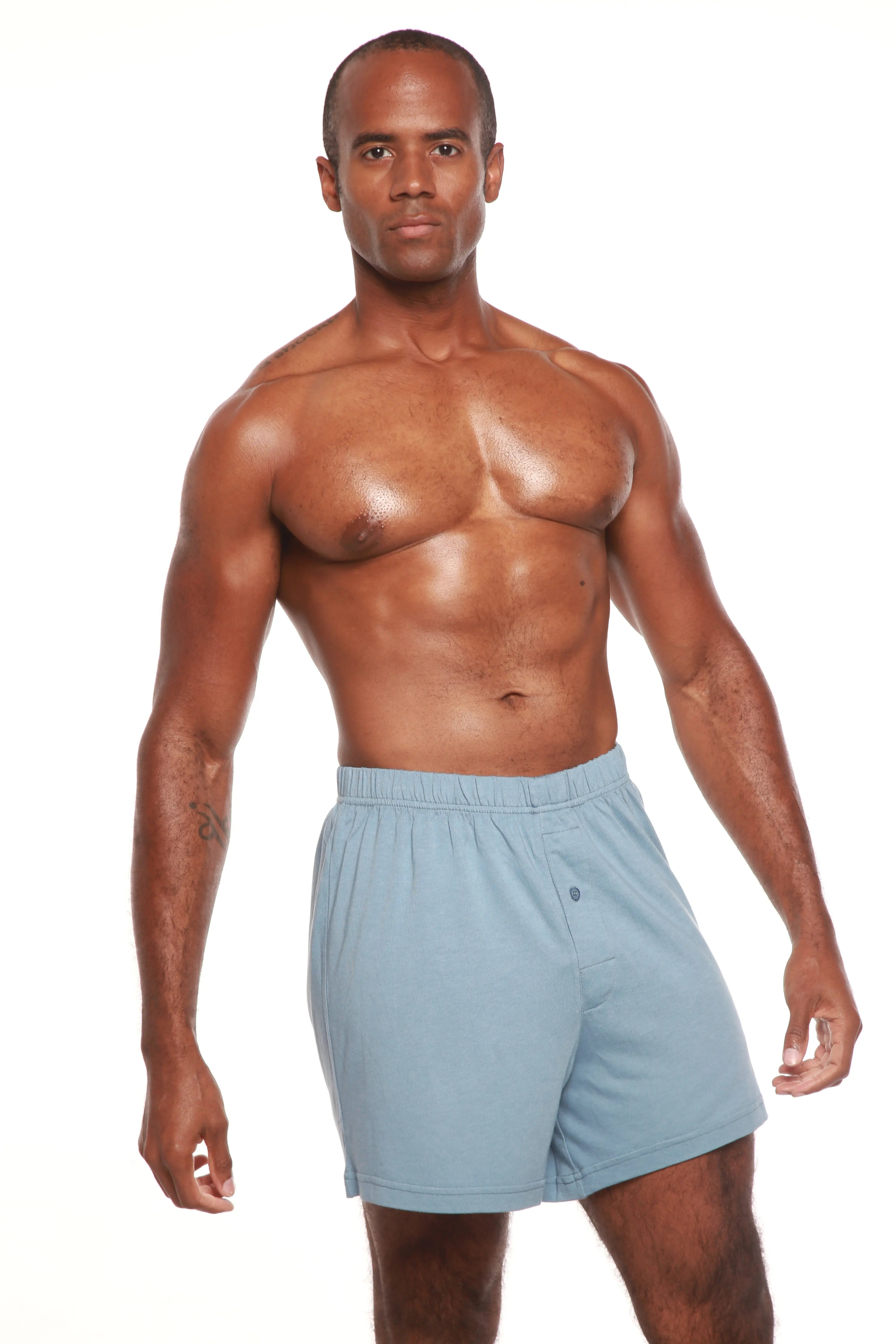 Men's Bamboo Viscose/Cotton Boxer Style Underwear Spun Bamboo