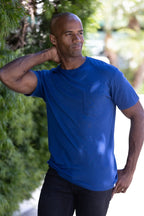 Men's Bamboo Viscose/Organic Cotton Pocket T-Shirt Spun Bamboo