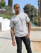 Men's Bamboo Viscose/Organic Cotton Pocket T-Shirt Spun Bamboo