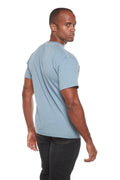 Men's Bamboo Viscose/Organic Cotton Short Sleeve Contrast Stitch T-Shirt Spun Bamboo