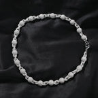 mens gold 5A Zirconia Ball chain necklace nowadaysfashion