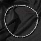 mens gold chain airplane tennis necklace nowadaysfashion