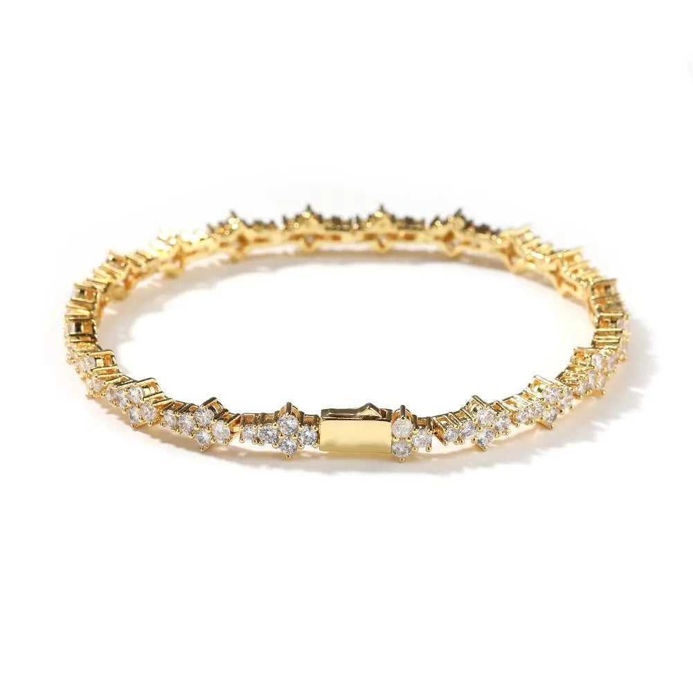 mens gold chain airplane tennis necklace nowadaysfashion