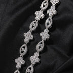 mens gold chain Diamond eye cross necklace nowadaysfashion