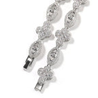 mens gold chain Diamond eye cross necklace nowadaysfashion