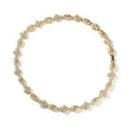 mens gold chain Diamond eye cross necklace nowadaysfashion