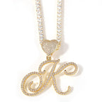 mens gold chain love button head floral necklace nowadaysfashion