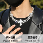 mens gold cross cuban link chain necklace nowadaysfashion
