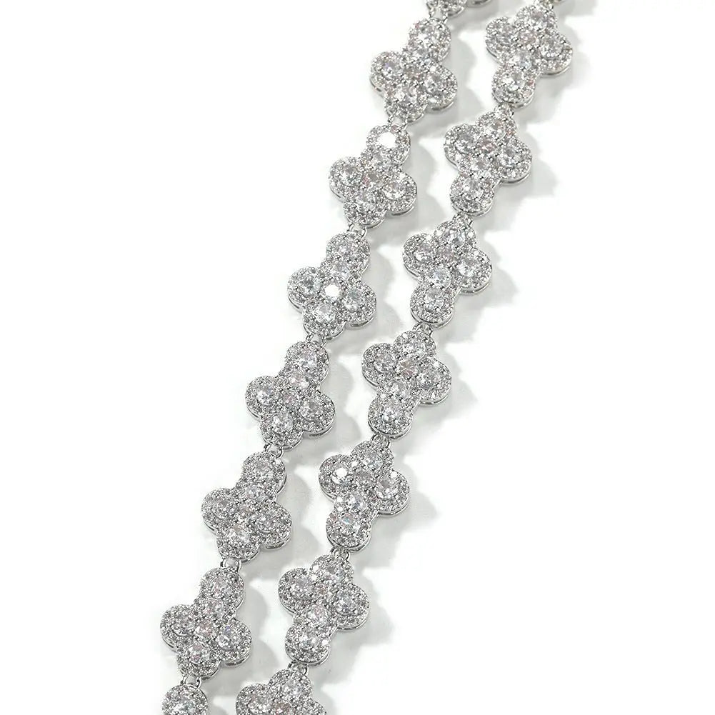 mens gold cross moissanite chain necklace nowadaysfashion