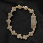 mens gold cross moissanite chain necklace nowadaysfashion